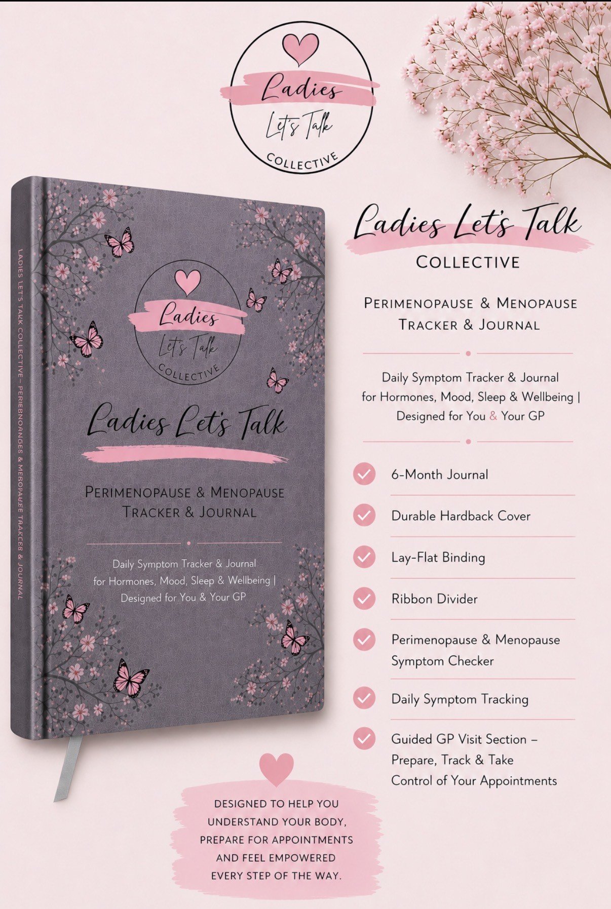 Ladies Let's Talk journal pages
